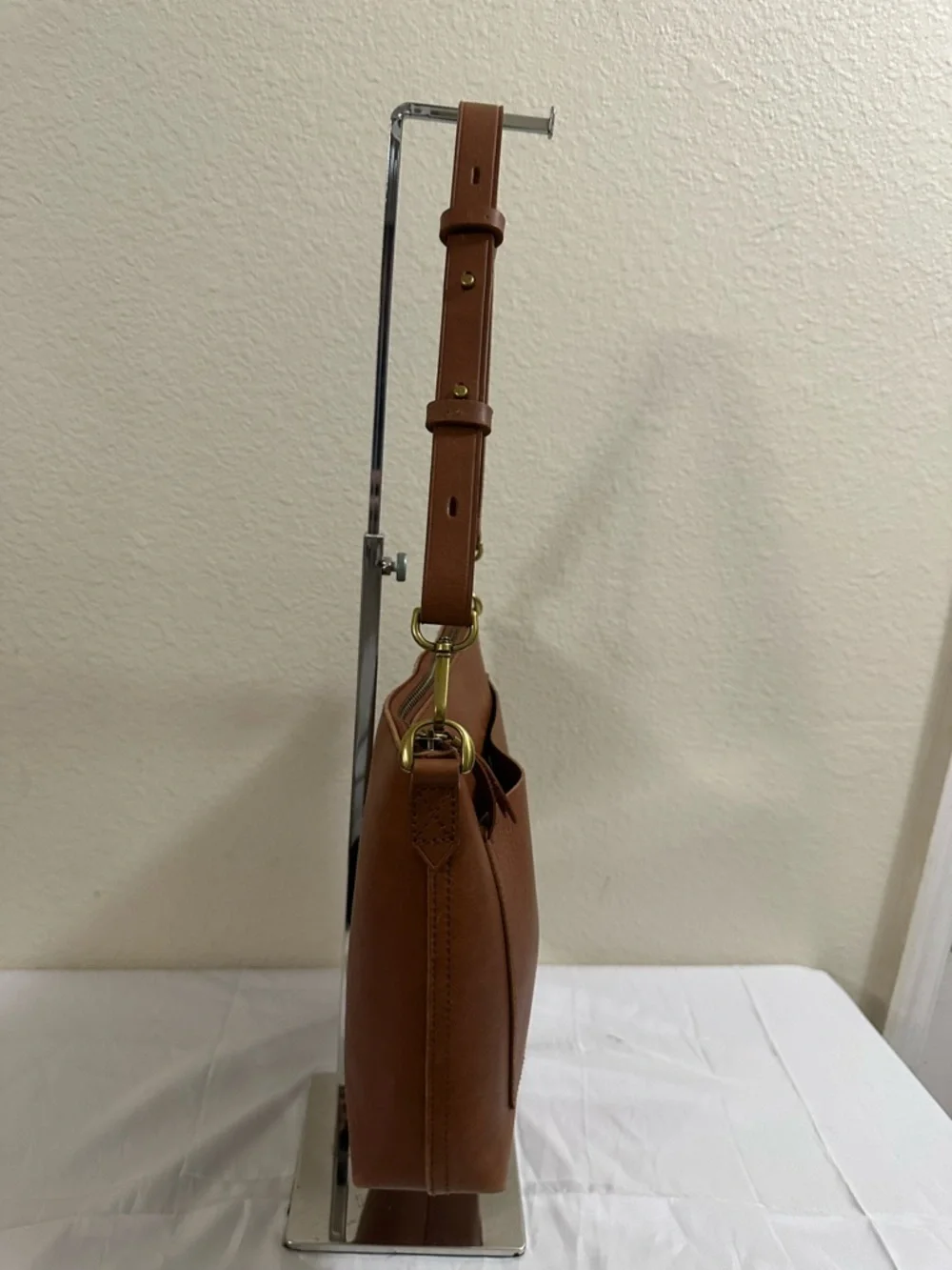Madewell Brown Leather Shoulder Bag - Picture 4 of 12